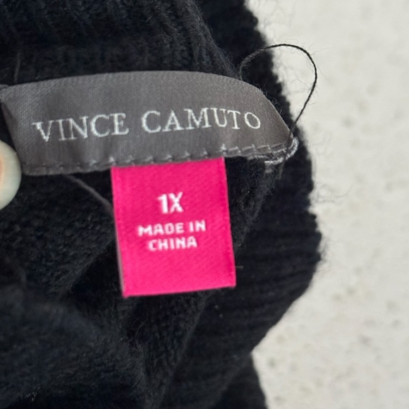 PLUS-SIZE SLEEVELESS TURTLENECK SWEATER DRESS - Picture 3 of 3